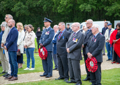 Photo - Einweihung des Denkmales zu Ehren von 6 Soldaten der Royal Air Force
