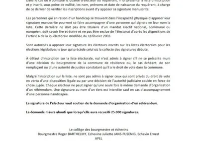 Referendum DE / FR